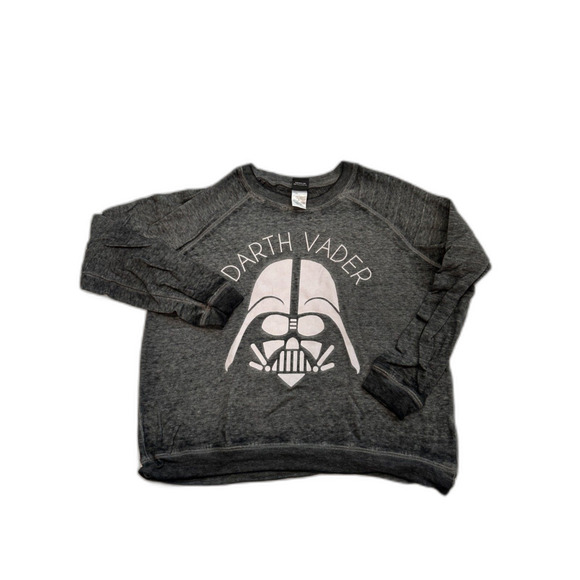 Disney Star Wars Darth Vader Faded Black Sweatshirt Size XL - Picture 1 of 5